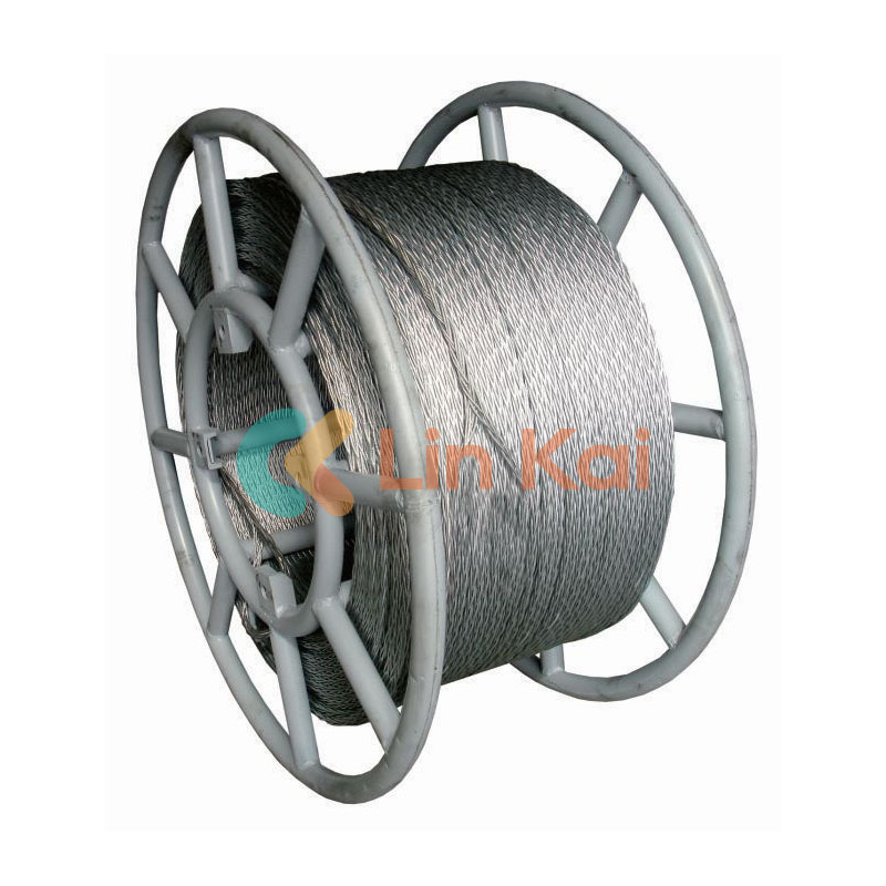 16MM Anti Twist Steel Wire Rope kanggo Two Bundled Konduktor Stringing