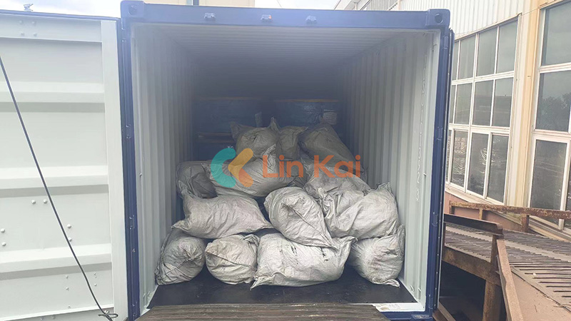 Tali kawat baja anti twist dimuat ing wadhah, siap kanggo Indonesia